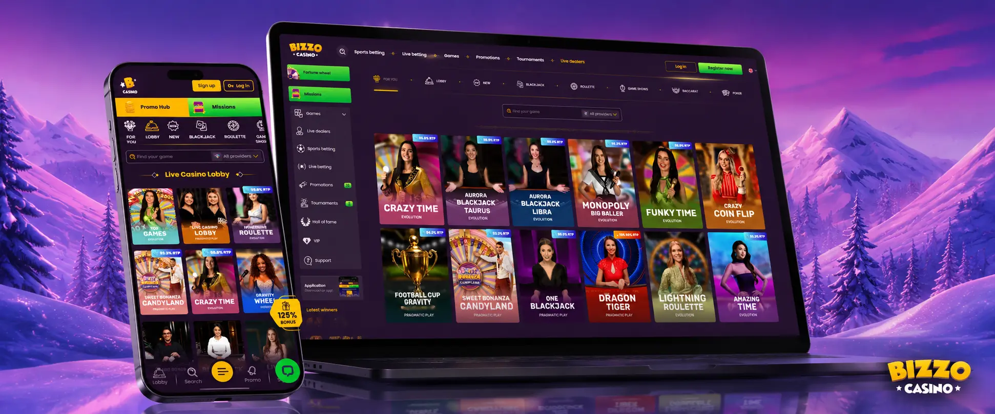 Cum începi jocurile live la Bizzo Casino? Cum începi jocurile live la Bizzo Casino?